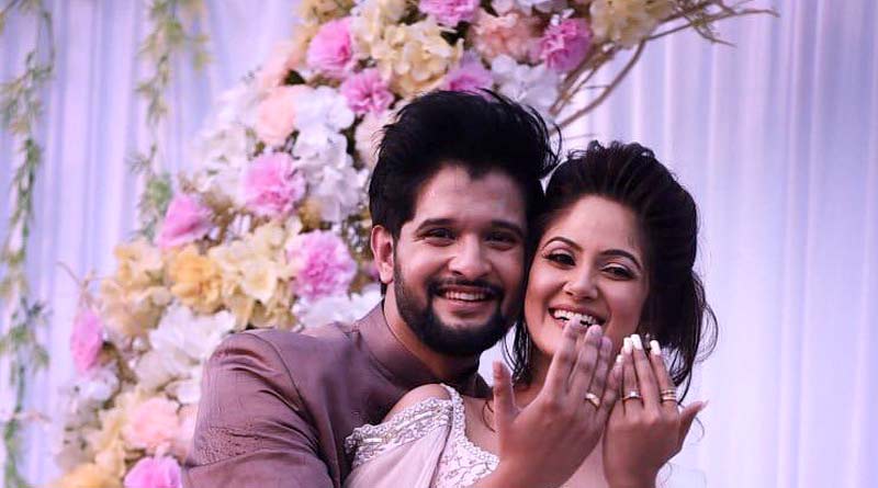 Bengali TV star Neel Bhattacharya and Trina Saha got engaged | Sangbad Pratidin
