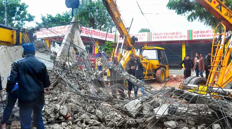 Two letters were written to senior officials saying that poor quality was being done to the UP crematorium | Sangbad Pratidin