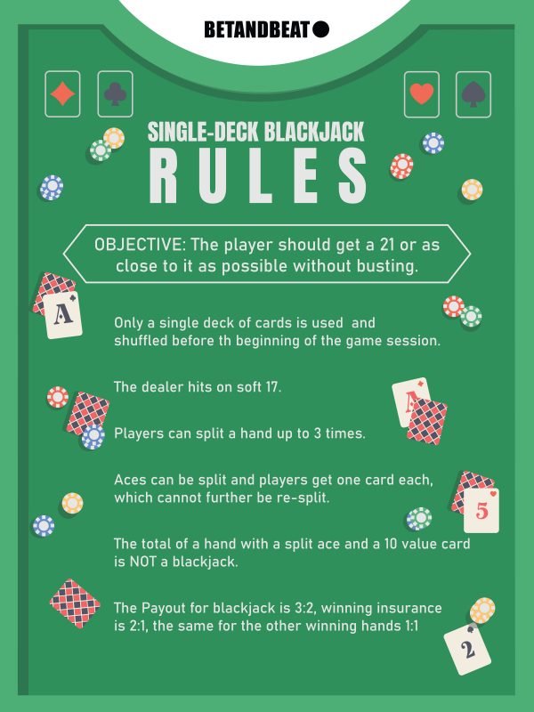 single-deck blackjack rules