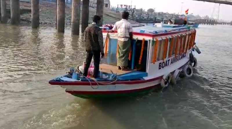 Boat ambulance services to be available all time, Sagardeep residents happy | Sangbad Pratidin