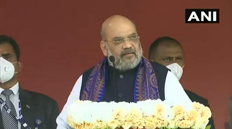 Amit Shah to meet family of deceased BJP worker during Bengal poll campaign | Sangbad Pratidin