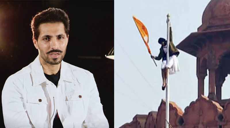 Farmers Protest: Delhi Police announced Rs 1 lakh cash prize for anyone who provided information on actor Deep Sidhu | Sangbad Pratidin