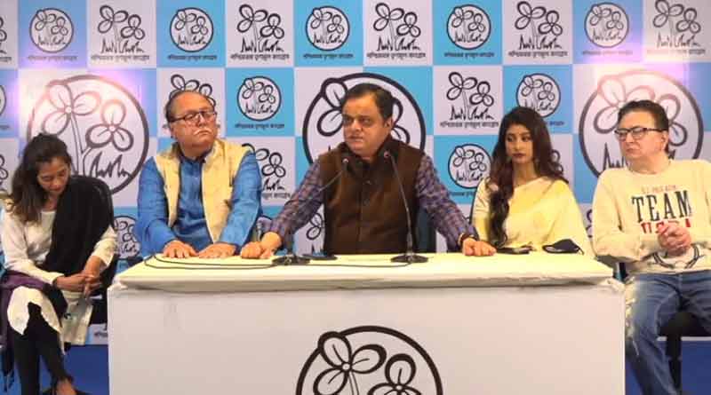 Prominent tollywood artists including Dipankar De, Bharat Kaul joins Trinamool Congress | Sangbad Pratidin