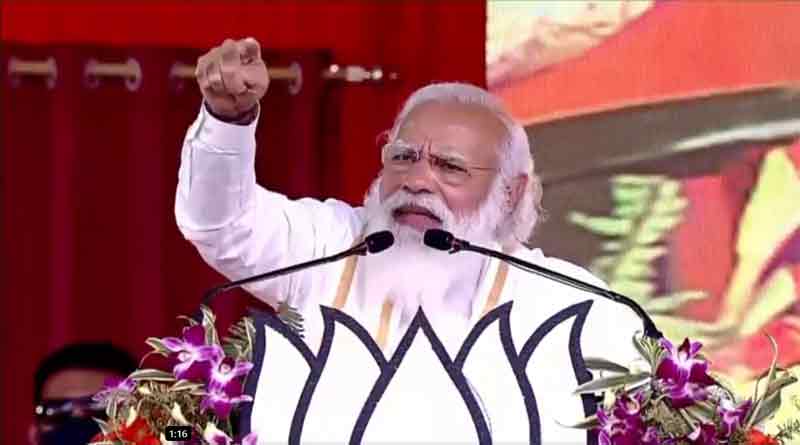 BJP targets 10 lakh people PM Modi's brigade rally | Sangbad Pratidin