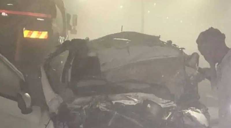 6 killed in accident at Agra-Lucknow Expressway as car rams into truck in Kannauj | Sangbad Pratidin