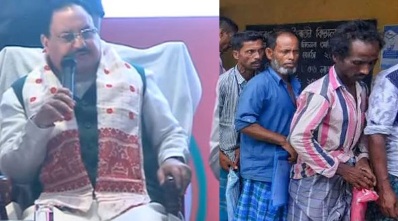 BJP manifesto for Assam: JP Nadda promises 'correct NRC', 2 lakh govt jobs in BJP manifesto for Assam | Sangbad Pratidin