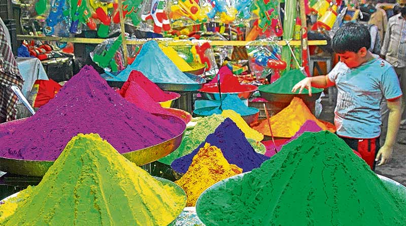 Ordinary gulal is being sold in the name of herbal gulal | Sangbad Pratidin