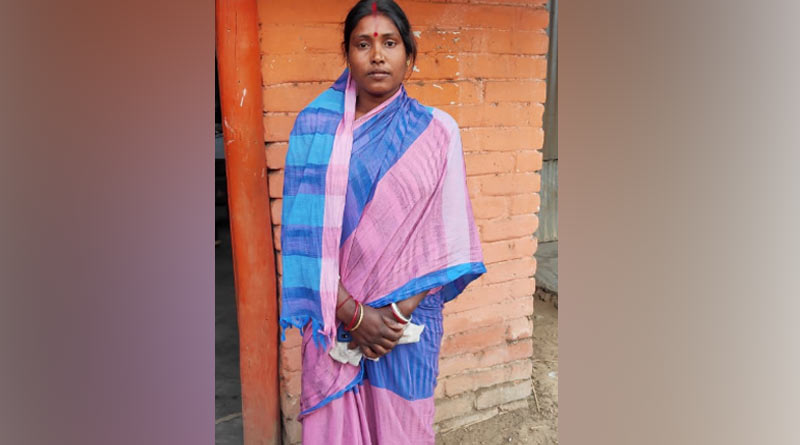BJP candidate from Aushgram, Burdwan East Kalita Maji appeals for leave from the houses she works as made-servant |Sangbad Pratidin