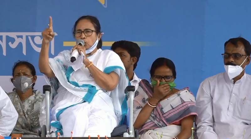 Mamata Banerjee takes jibe at Amit Shah from Purulia public meeting | Sangbad Pratidin