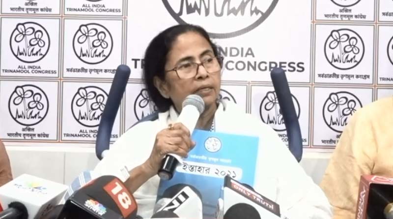 Mamata Banerjee releases Trinamool Congress' election manifesto for West Bengal Assembly polls | Sangbad Pratidin
