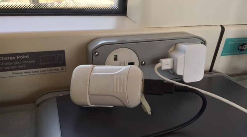 Indian Railways has decided to put restrictions on charging mobile phones, laptops during certain hours । Sangbad Pratidin