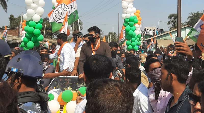 West Bengal Assembly Election 2021: Dev started campaign for Kanthi Uttar's TMC candidate | Sangbad Pratidin