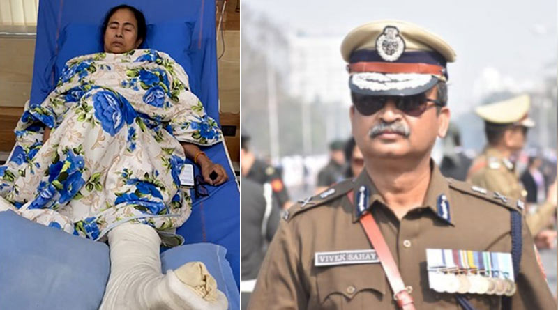 IPS Suspended By Election Body Over Mamata Banerjee's Injury At Nandigram |Sangbad Pratidin