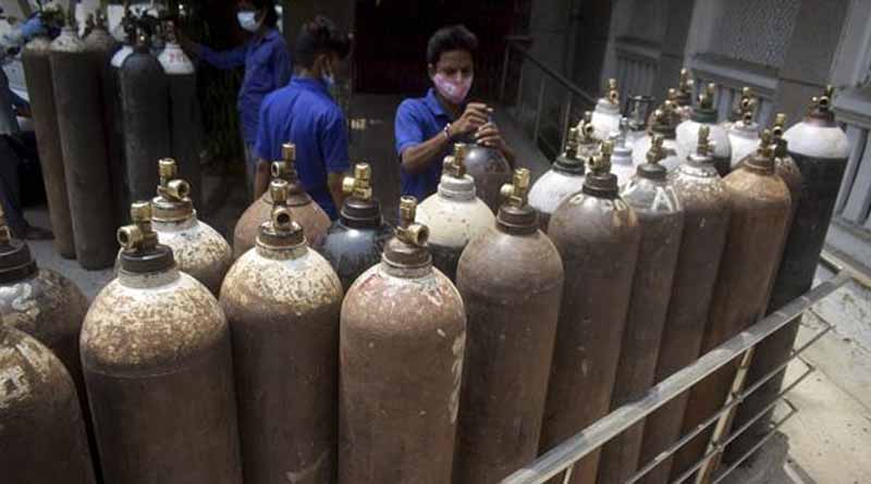 Six covid patients died in govt hospital in MP due to low pressure in medical oxygen supply । Sangbad Pratidin
