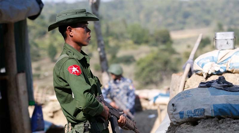 Myanmar Army is fighting armed insurgent groups | Sangbad Pratidin