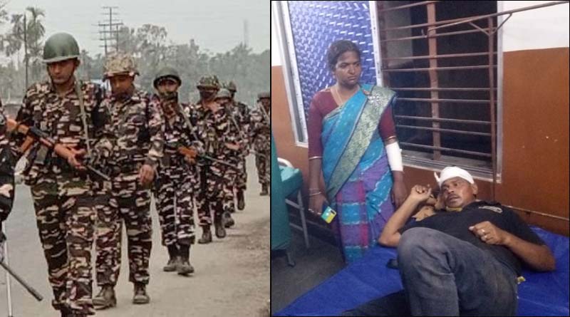 WB Assembly Polls: TMC-BJP clashes in West Bengal | Sangbad Pratidin