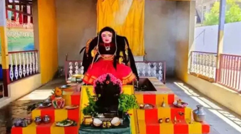 Temple for 'Corona Devi' comes up in Tamil Nadu | Sangbad Pratidin
