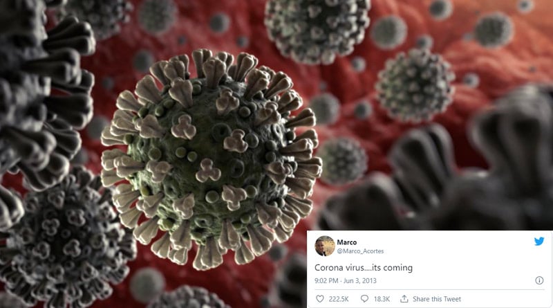 Move Over Jofra Archer, This Man 'Predicted' Coronavirus on Twitter in 2013 | Sangbad Pratidin