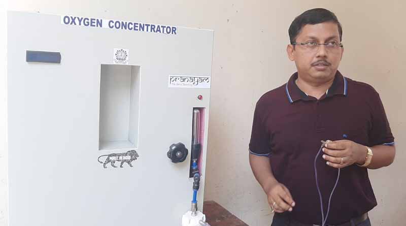 The professor of Durgapur NIT made a low cost oxygen concentrator । Sangbad Pratidin