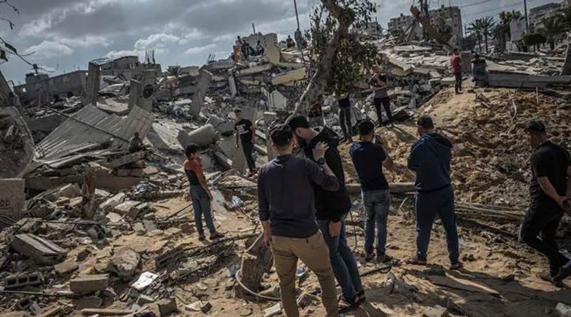 Israeli Tanks, Artillery Join Jets In Offensive Against Hamas | Sangbad Pratidin