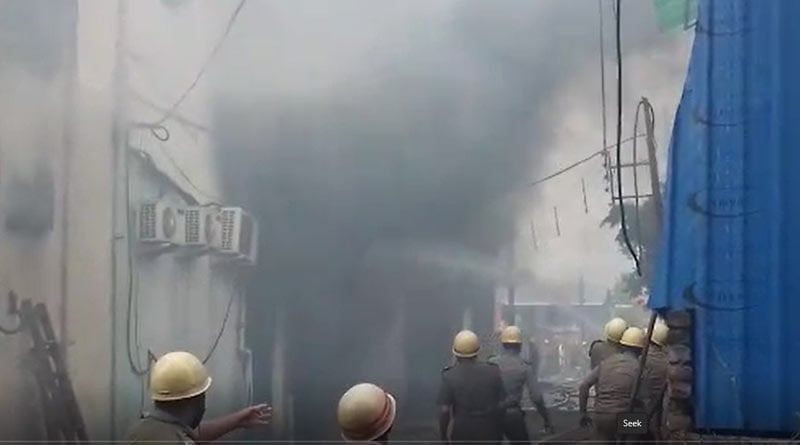 Fire at a factory in New Barrackpore continues even after 28 hours | Sangbad Pratidin