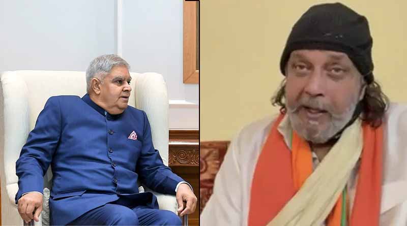 BJP leader Mithun Chakraborty meets West Bengal Governor Jagdeep Dhankhar | Sangbad Pratidin