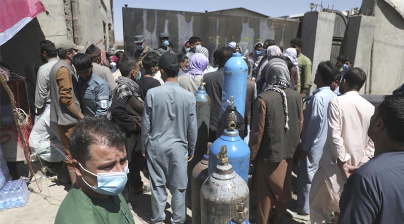 Afghanistan running out of oxygen as Covid-19 surge worsens । Sangbad Pratidin