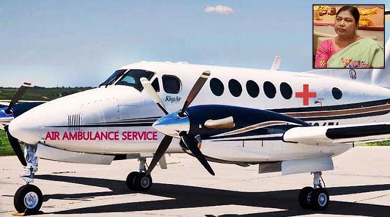 Air Ambulance carrying TMC leader Mukul ROy's wife Krishna Roy departs to Chennai for lungs transplant । Sangbad Pratidin