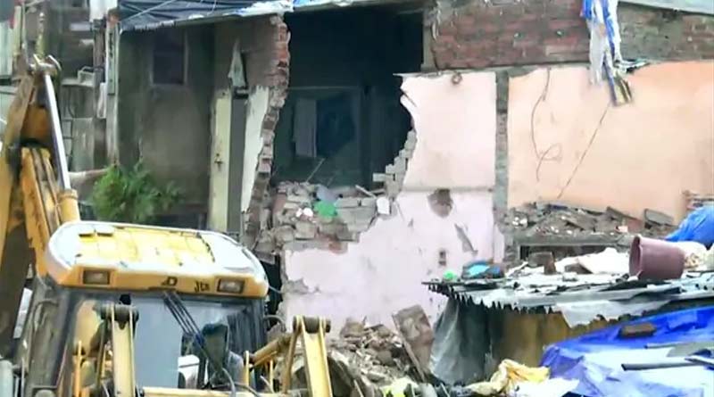 Four-storey building in Malvani area of Mumbai collapsed ।Sangbad Pratidin
