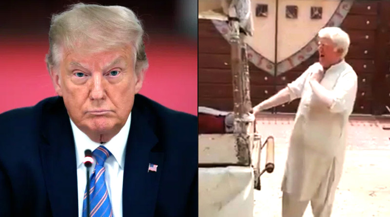 Donald Trump's lookalike selling kulfi in Pakistan with soulful baritone | Sangbad Pratidin
