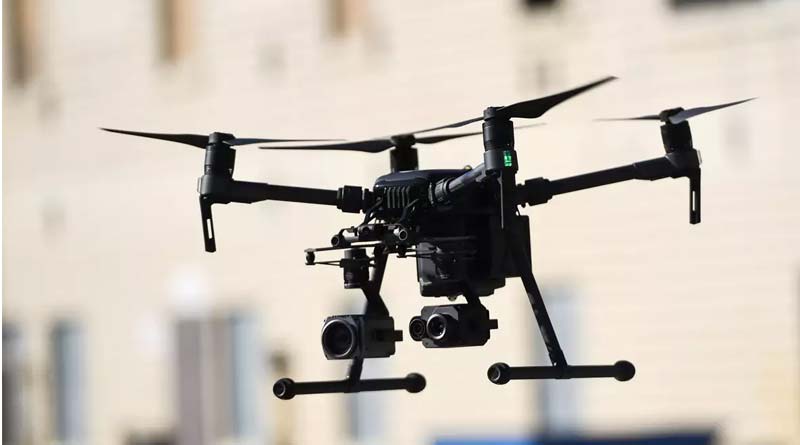 Suspected drone movements reported at four places in Bari Brahmana area of Samba in J&K | Sangbad Pratidin