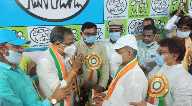 Many leaders from Congress and BJp join TMC in Purulia । Sangbad Pratidin