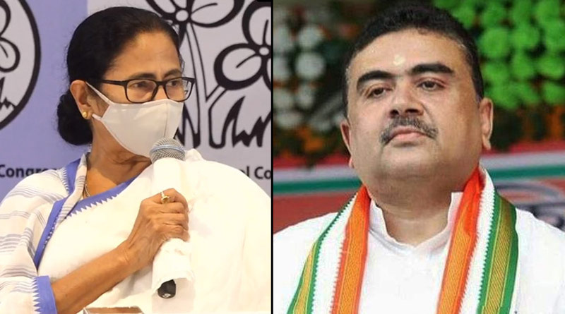 Suvendu Adhikari says Mamata Banerjee called Amit Shah | Sangbad Pratidin