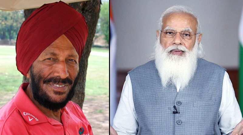 Mann ki Baat: PM Modi pays tribute to Milkha Singh | Sangbad Pratidin