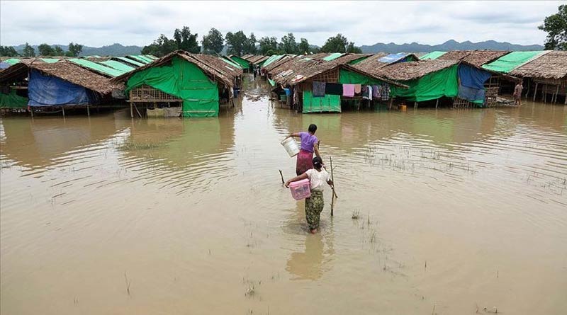 At least 20 dead including 6 Rohingyas in Bangladesh flood | Sangbad Pratidin