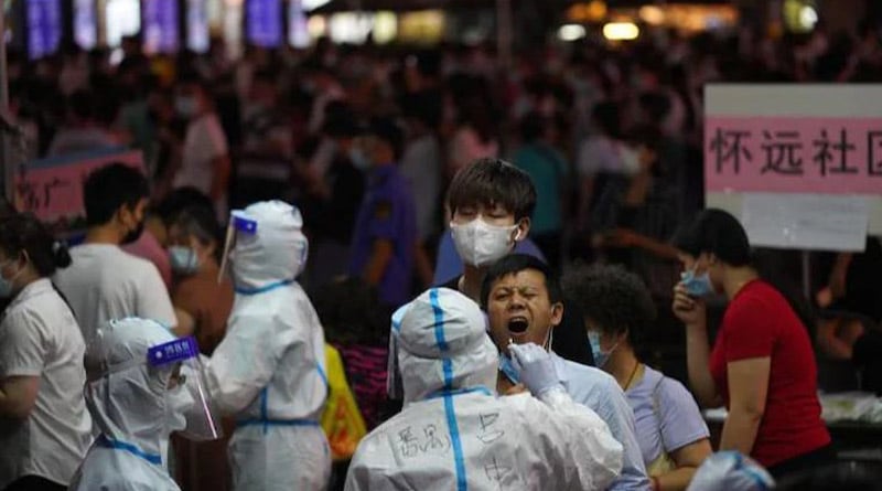 China grapples with sudden surge of Covid-19 cases in 15 cities including Beijing | Sangbad Pratidin