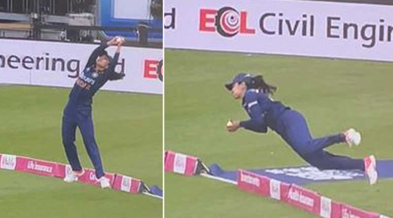 India's Harleen Deol produces 'one of the best catches ever' , viral video | Sangbad Pratidin