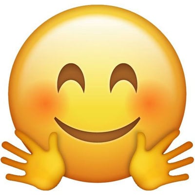 Hugging-emoji Meaning
