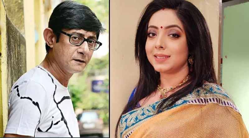 Sreemoyee Chattoraj share her and Kanchan Mullick Puja picture | Sangbad Pratidin