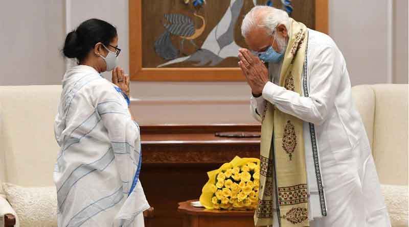 WB CM Mamata Banerjee meets with PM Narendra Modi at Delhi | Sangbad Pratidin