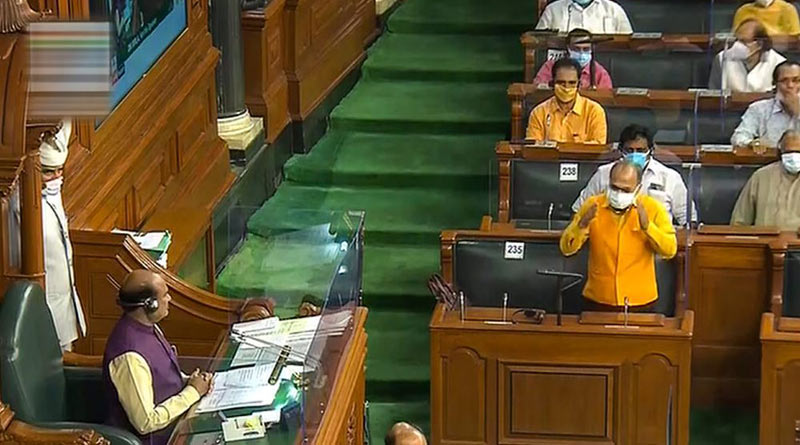 Lok Sabha speaker Om Birla says he feels ''very hurt'' over opposition MPs flinging papers at chair | Sangbad Pratidin