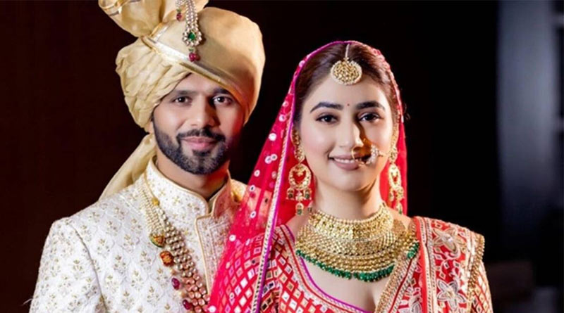 Bigg Boss 14 finalist Rahul Vaidya and actor Disha Parmar tied knot | Sangbad Pratidin