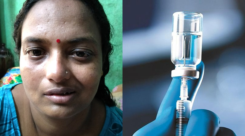 Howrah woman's allegedly had side effects of Vaccine | Sangbad Pratidin
