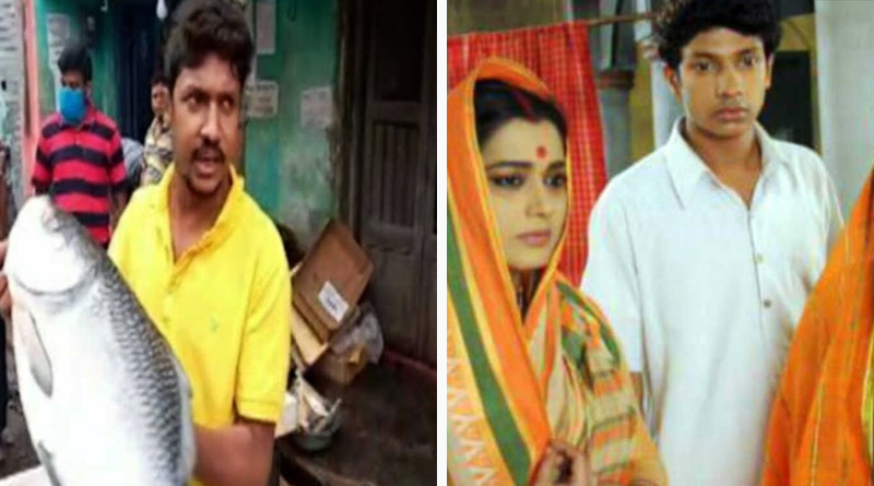 Bengali TV actor becomes fish seller during corona pandemic | Sangbad Pratidin