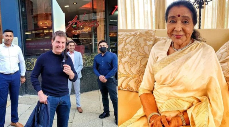 Tom Cruise visited Asha Bhosle's UK restaurant | Sangbad Pratidin