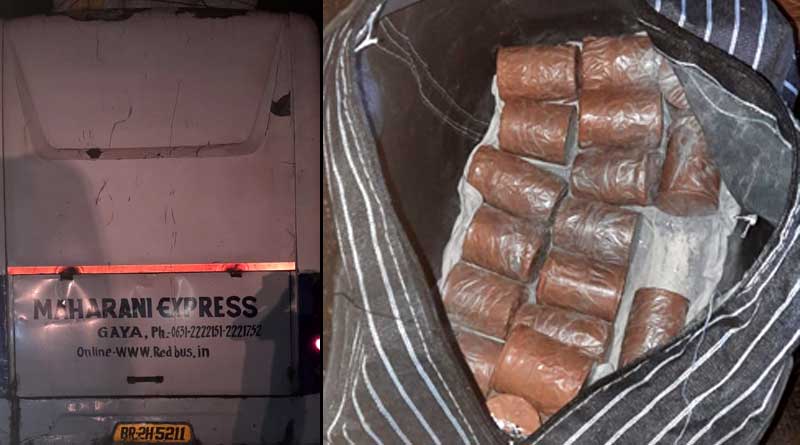 Detective recovers bombs from a bus in NH 2 near Kulti । Sangbad Pratidin
