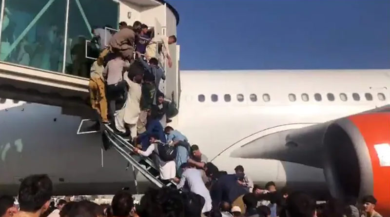 Taliban capture Afghanistan: Five dead in Kabul airport chaos