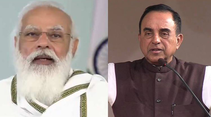 BJP's Subramanian Swamy says 'Modi is not King of India'। Sangbad Pratidin