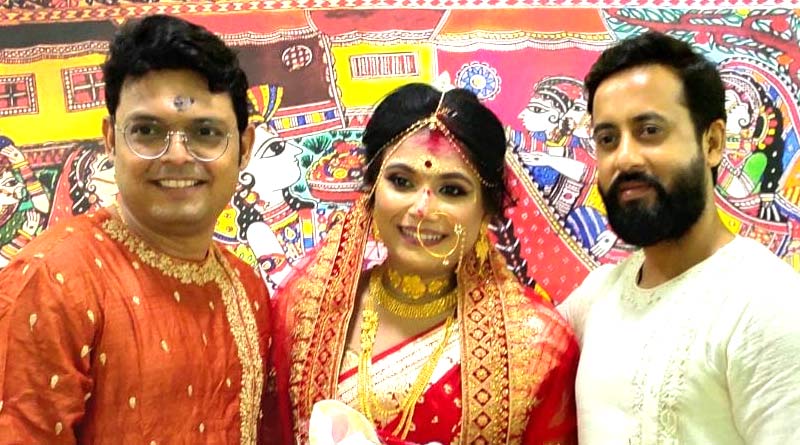 Rani Rashmoni famous Siddhartha Ghosh weds in the presence of co-star Sourav