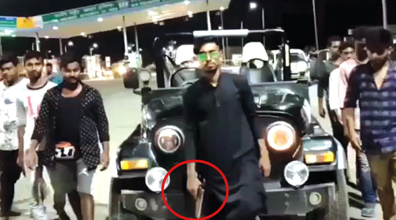 Nadia TMC panchayat leader's son posts pic with gun, sparks row | Sangbad Pratidin